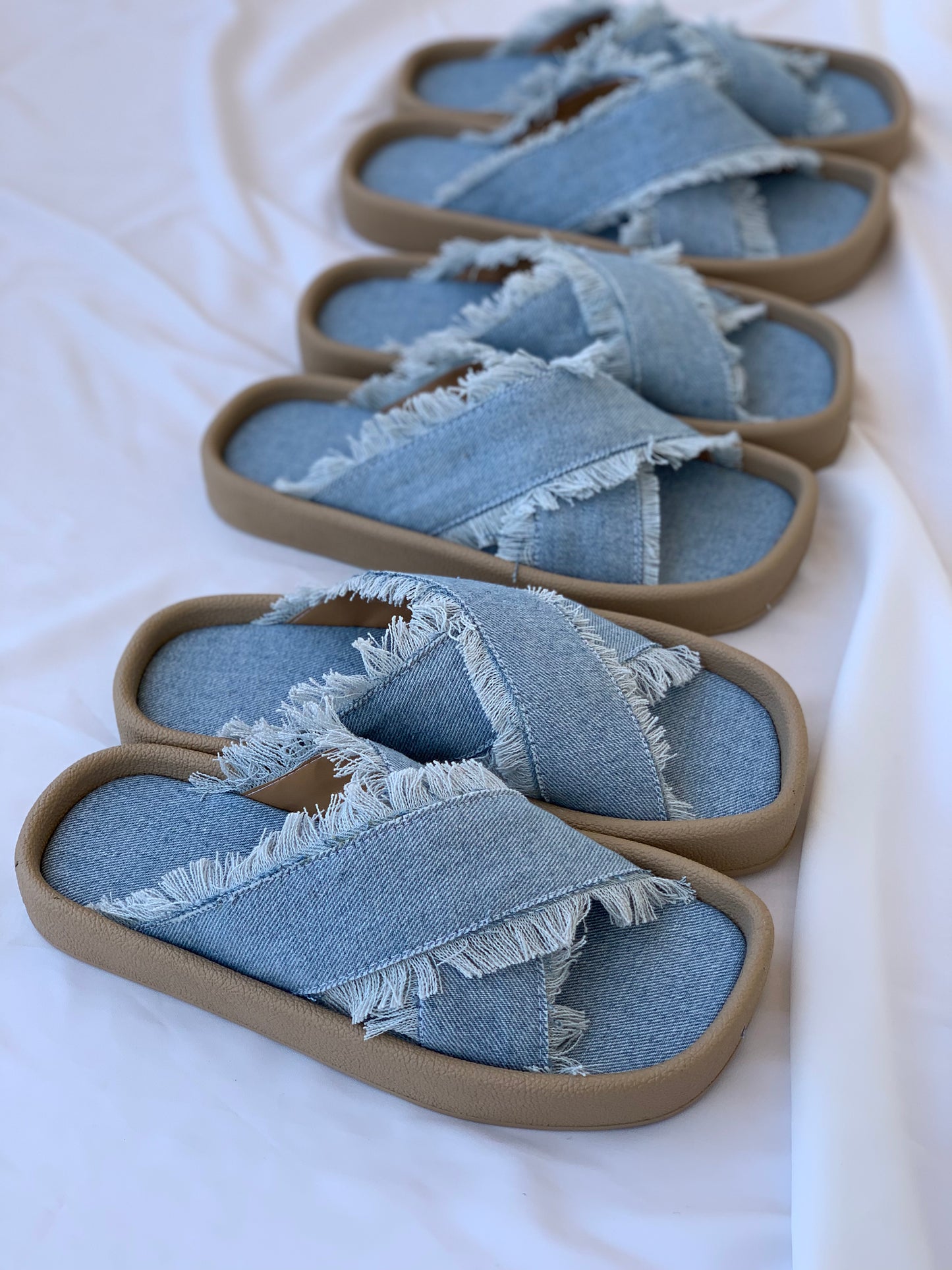 Light Denim slipper