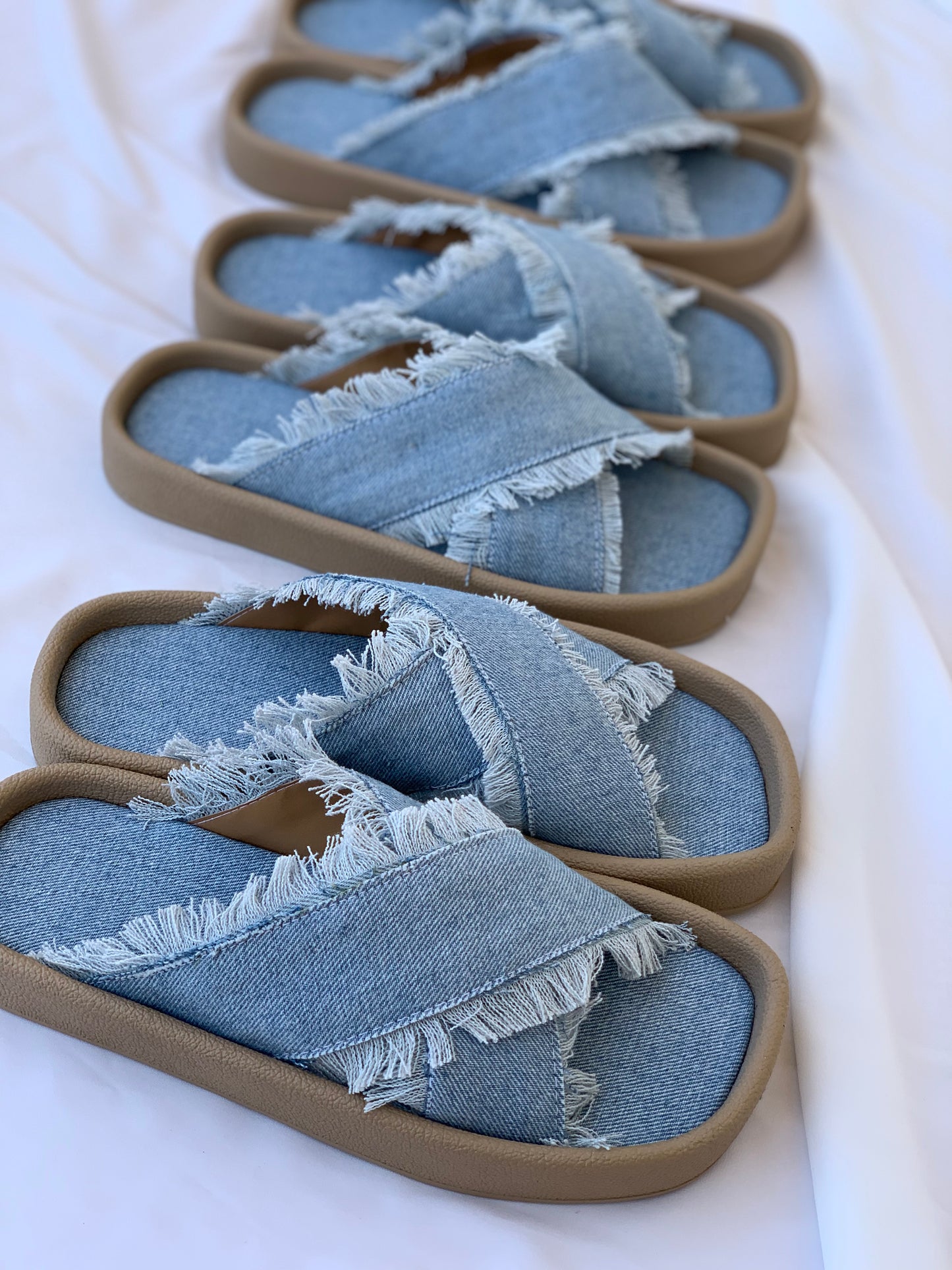 Light Denim slipper