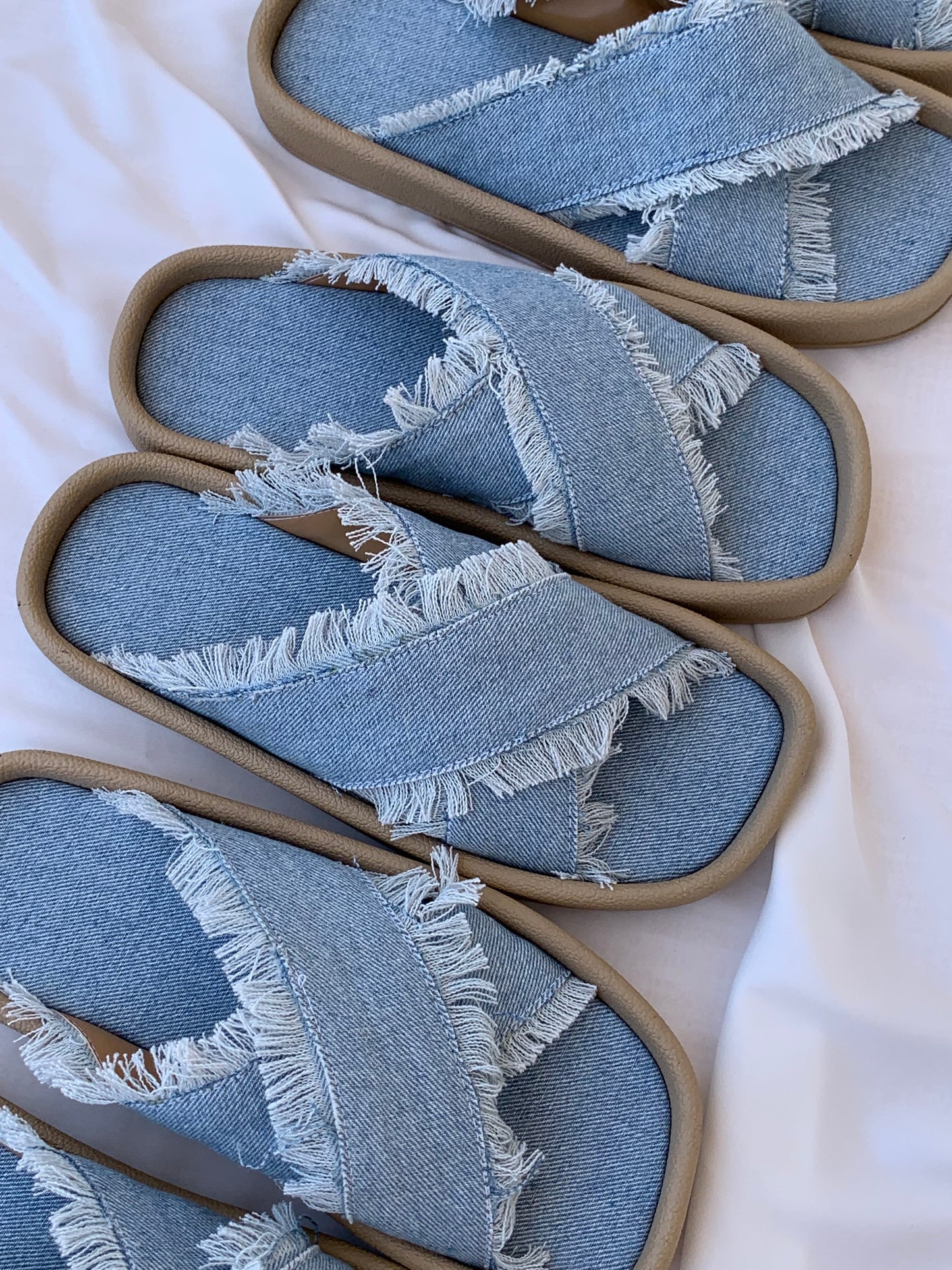 Light Denim slipper